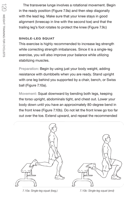 Weight Training for Cyclists Snap Shot